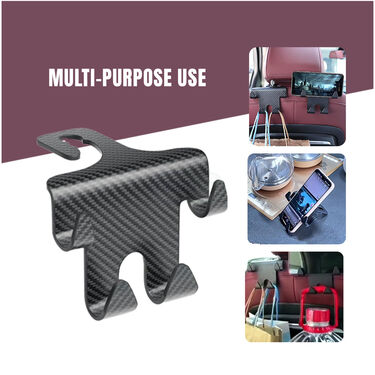 Car Backseat Headrest Hook - Pack of 2 (CHNHP2)