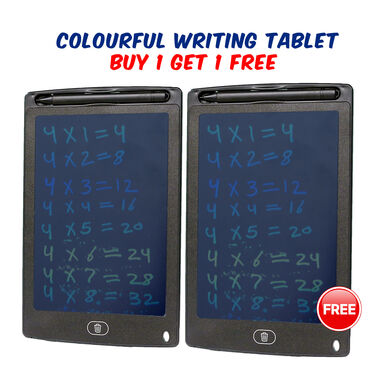 Colourful Writing Tablet Buy 1 Get 1 + Free Magic Colour Book