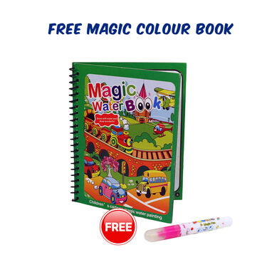 Colourful Writing Tablet Buy 1 Get 1 + Free Magic Colour Book