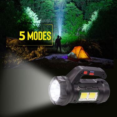 5 in 1 MultiFunctional LED Torch Light with 14 pcs Tool Kit (EL6)