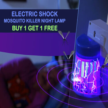 Electric Shock Mosquito Killer Night Lamp - BOGO