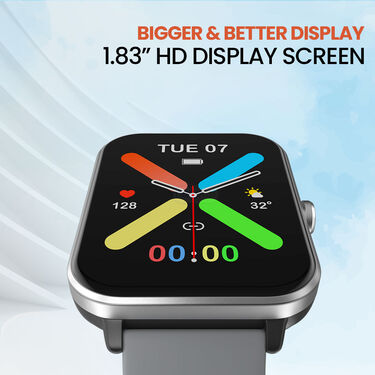 Ninja Calling Pro Plus - 1.83 HD Display Bluetooth Calling Smart Watch With 4 Days Battery Reassured (FB1)