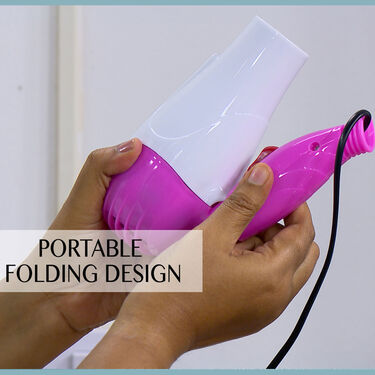 Foldable Hair Dryer + Hair Straightener (SD2)