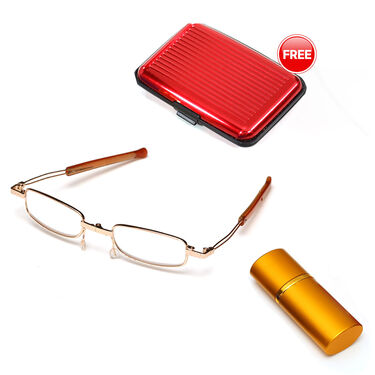 Folding Reading Glasses with Free Wallet (FRG31)