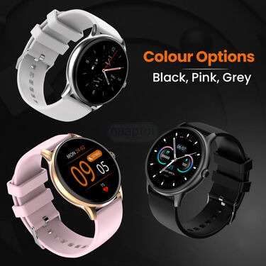 HD Full Touch Bluetooth Calling Round Hurricane SmartWatch with 4 Days Battery Reassured (FB2)