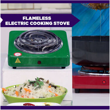 Kitchen Queen Flameless Electric Cooking Stove (ECS2)