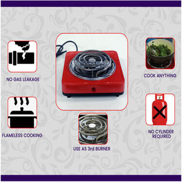 Kitchen Queen Flameless Electric Cooking Stove (ECS2)