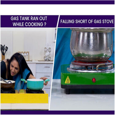 Kitchen Queen Flameless Electric Cooking Stove (ECS2)