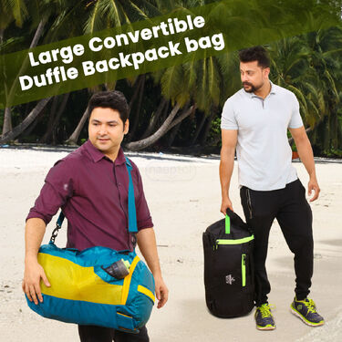 Large Convertible Duffle Backpack Bag (2HB1)