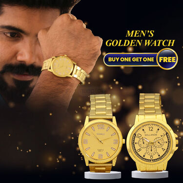 Mens Golden Watch (2MW10) B1G1