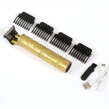 Mens Hair Trimmer with Free Pack of 10 Comb Set (MTC10)