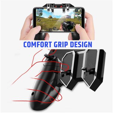 Mobile Game Holder With Buttons