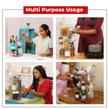 Multi Purpose Rotating Storage Holder Organizer (HO-1)