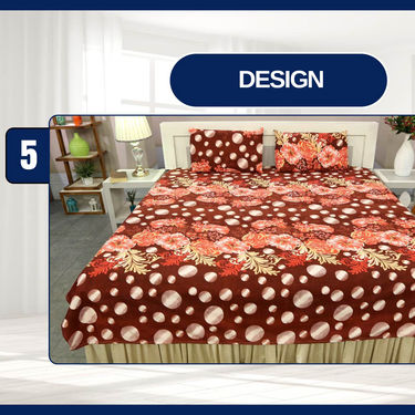 Pack of 8 Beautiful Floral Bedsheets (8BS25)