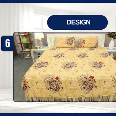 Pack of 8 Beautiful Floral Bedsheets (8BS25)