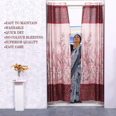Pack of 2 Modern Door Curtains (CU2)