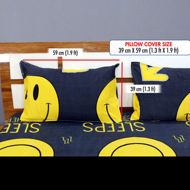Pack of 5 Classic Dreams Double Bedsheets Set + 1 Double Bedsheet Set Free (5BS8+1)