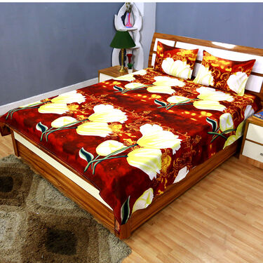 Pack of 5 Retro Double Bedsheets Set with 1 Bedsheet Set Free (5BS5+1)