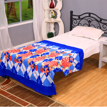 Pack of 7 Beautiful Home Double Bedsheets Set with 2 Blankets (7BS2FB)