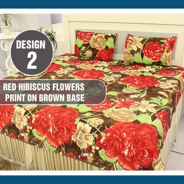 Pack of 8 Bedsheets Floral Garden Collection (8BS8)