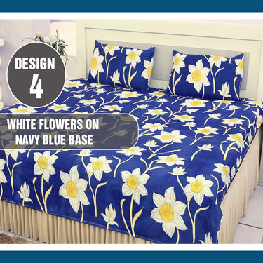 Pack of 8 Bedsheets Floral Garden Collection (8BS8)