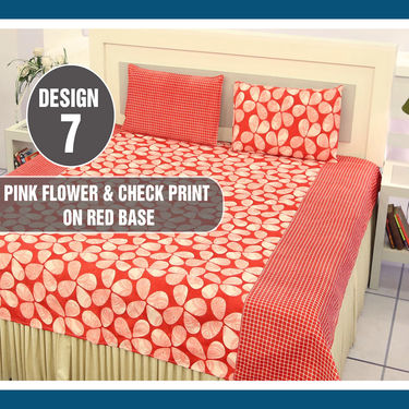 Pack of 8 Bedsheets Floral Garden Collection (8BS8)