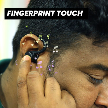 Perfect Fit Wireless Bluetooth Earpods with Inbuilt Powerbank And Screen