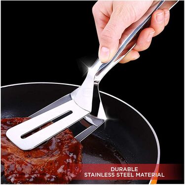 Stainless Steel Multi Functional Cooking Tong (TG1)