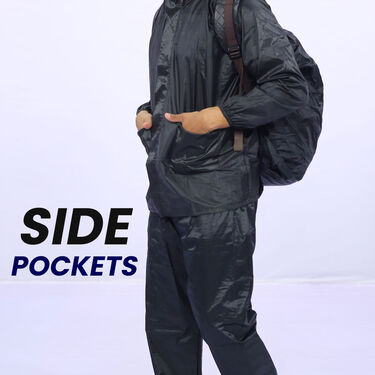 Pick Any 1 Colored Raincoat with Colored Rain Protector Cover for Bag (RCP-3)