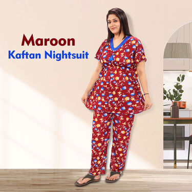 Pick Any 1 Satin Kaftan Nightsuit (1NS3)