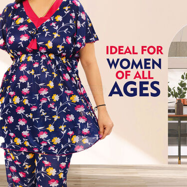 Pick Any 1 Satin Kaftan Nightsuit (1NS3)