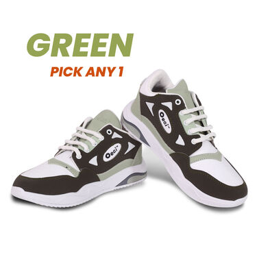 Pick Any 1 Smart & Stylish Comfy Casual Men's Shoes + Free Sporty Watch (SW75)