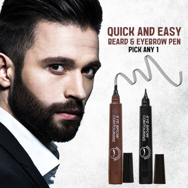 Quick & Easy Beard & Eyebrow Pen