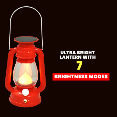 Rechargeable Emergency Lantern + 4 Free Water Sensor Diya