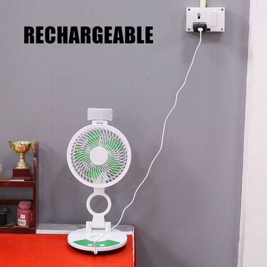 Rechargeable Portable Folding Fan with Light (IF6)