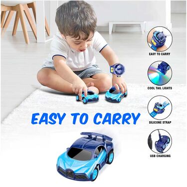 Rechargeable Remote Car In Watch