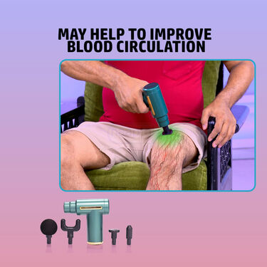 Rechargeable Deep Tissue Body Massager For Pain Relief (PRS127)