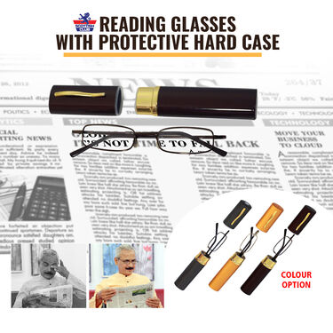 Rectangle Anti Glare Reading Glass for Men & Women