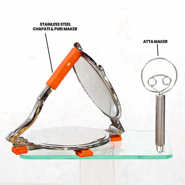 Chapati & Roti Maker + Free Dough Maker,Mixer (CP6)