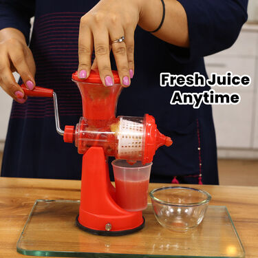 Fruit Juicer + Collapsible Glass + 4 Straws & Straw Cleaner (FJ11)