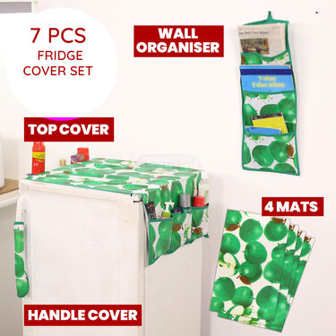 7 Pcs Super Saver Beautiful Fridge Cover Combo with 28 Free Gifts (7SF6)