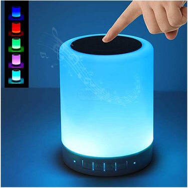 Touch Sensor Bluetooth Speaker Cum Mood light