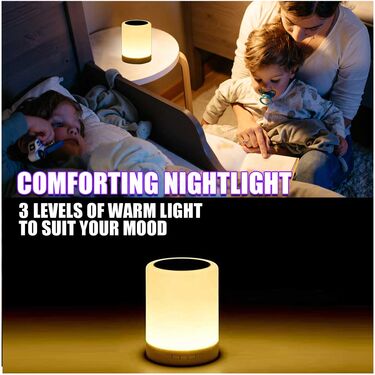 Touch Sensor Bluetooth Speaker Cum Mood light