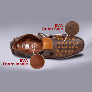 Trendy Men's Leatherite Sandals - Pick Any 1 + Free Leatherite Watch + Sunglasses + Aluminium Wallet (SW72)