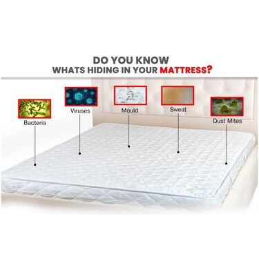 Water Proof Double Mattress Protector Sheet with 2 Pillow Protector Free (DMP9)