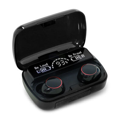 Wireless Bluetooth Earbuds With Inbuilt Screen (C-Type Charger) (M10)