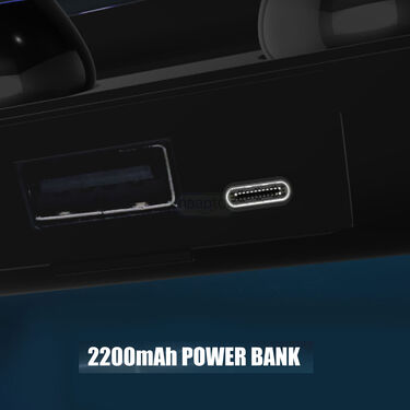 Wireless Bluetooth Earbuds With Inbuilt Screen (C-Type Charger) (M10)