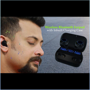 Wireless Bluetooth Earpod with Charging Case & Inbuilt Powerbank (GB-TW25)