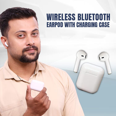 Wireless Bluetooth Earpod with Charging Case (TWS21)