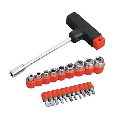 21 Pcs Screwdriver Socket Tool Kit